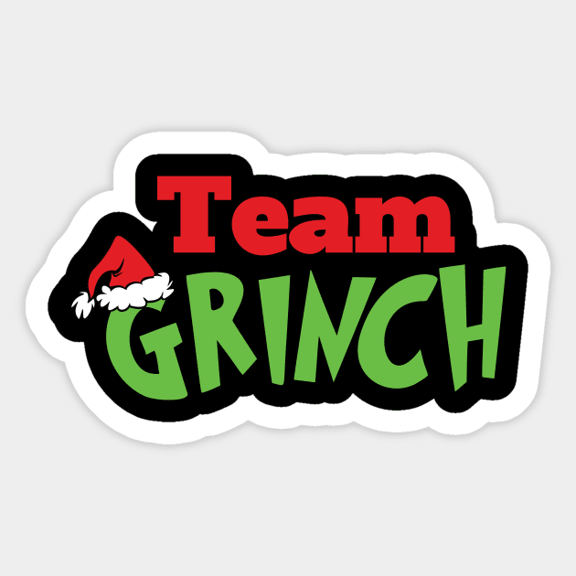 Funny Grinch Christmas Grinch Funny Gift Grinchmas Grinch Lovers Sticker by Archer Expressionism Style